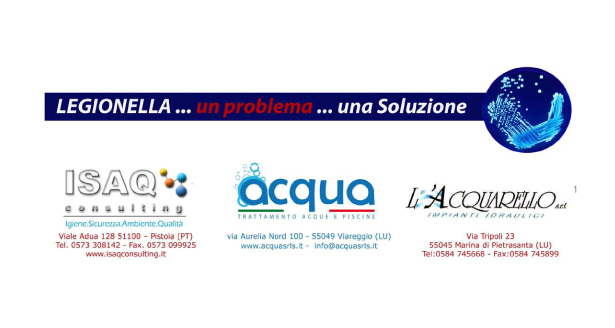 Legionella…un Problema…la Soluzione